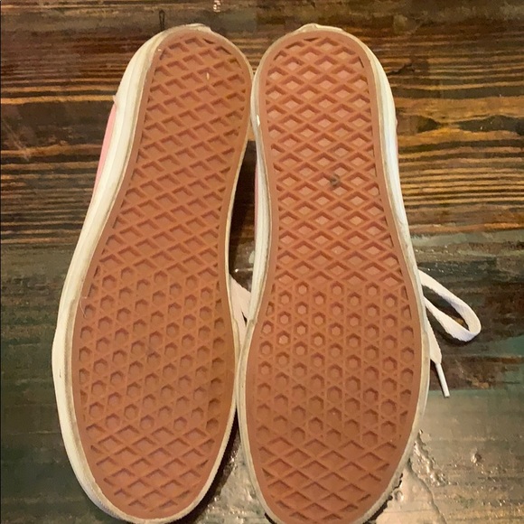 Vans Pink suede and canvas sneakers - Picture 3 of 3